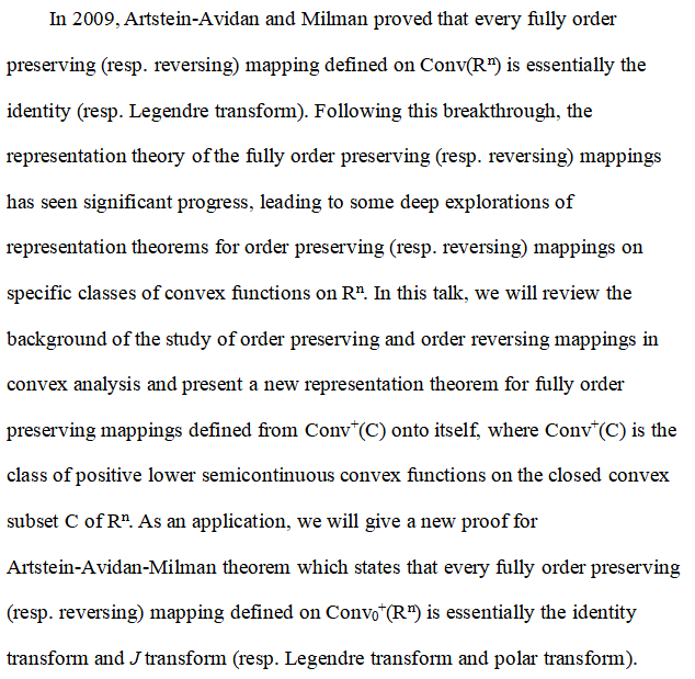 Fully Order-Preserving Mappings on Positive Convex Functions: Representations and Applications