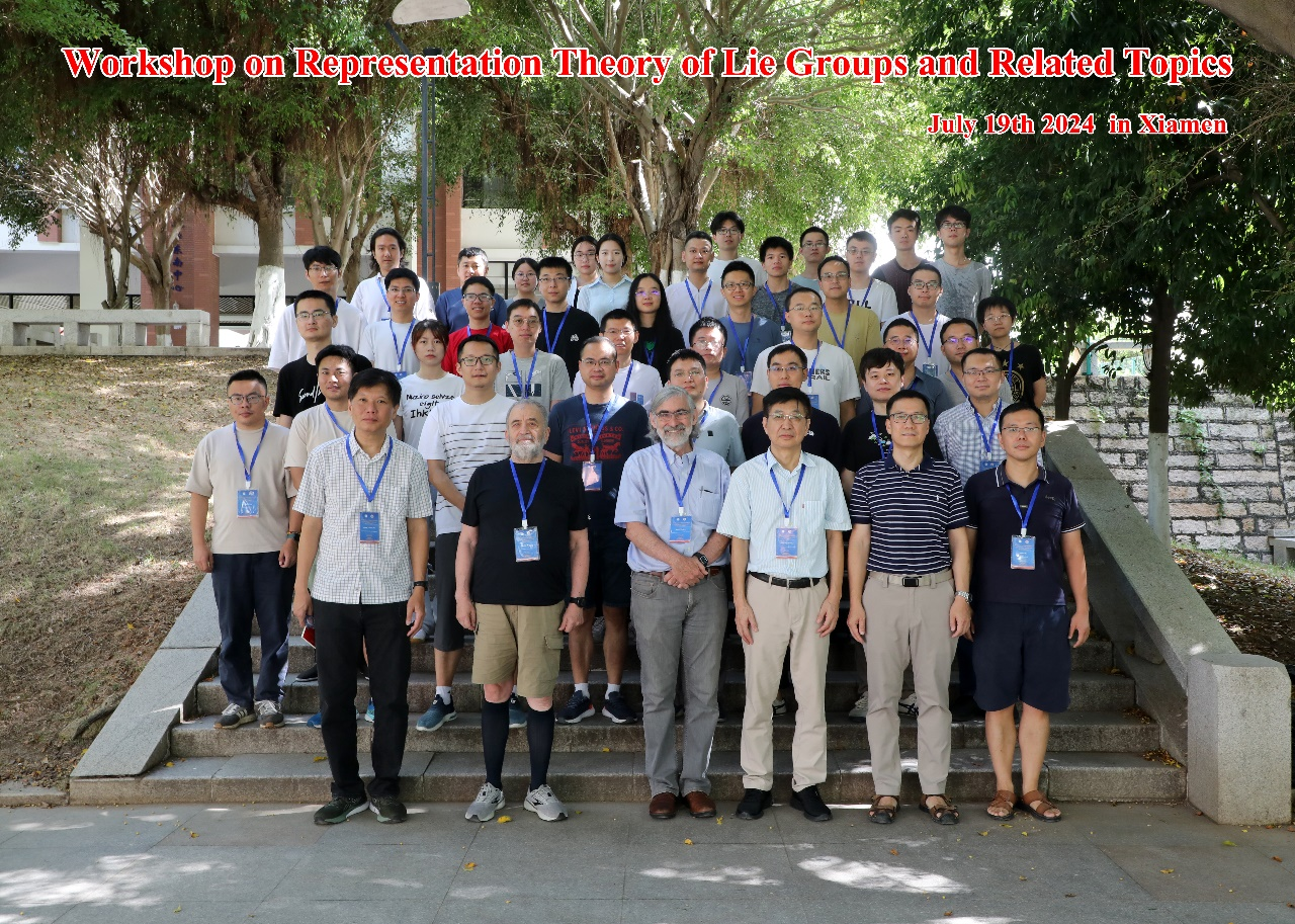 TMSE holds Workshop on Representation Theory of Lie Groups and Related Topics TMSE holds Workshop on Representation Theory of Lie Groups and Related Topics