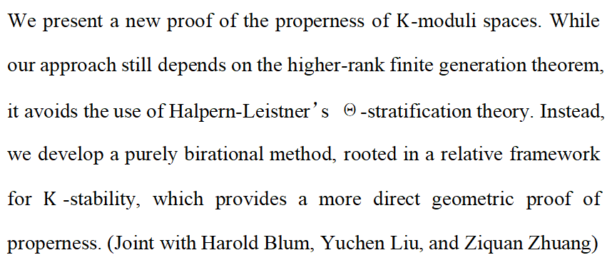 Properness of K-moduli